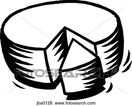 round of cheese b&w View Large Illustration Stock Illustration - round of cheese b&w. Fotosearch