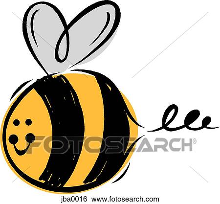 smiling bumblebee View Large Illustration Stock Illustration - smiling bumblebee. Fotosearch