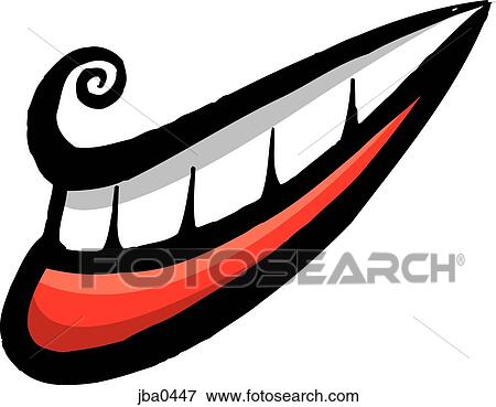 Stock Illustration - smiling mouth. Fotosearch