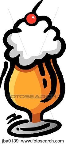 Stock Illustration - sundae. Fotosearch