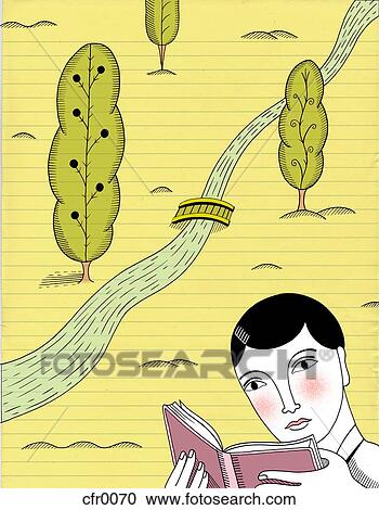 Clipart - the bridge. Fotosearch