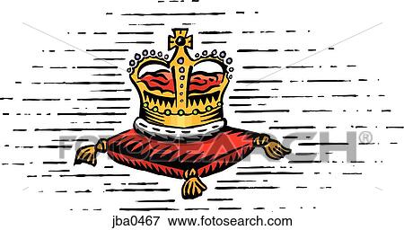 the royal crown View Large Illustration Stock Illustration - the royal crown. Fotosearch