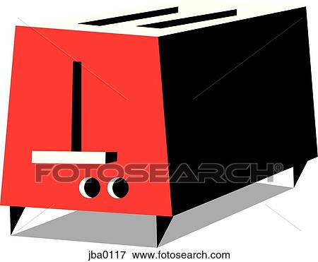 Stock Illustration - toaster. Fotosearch