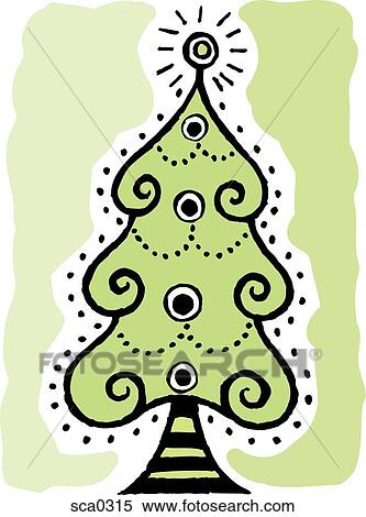 victorian christmas tree View Large Illustration Stock Illustration - victorian christmas tree. Fotosearch