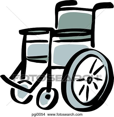 Wheelchair View Large Illustration Stock Illustration - Wheelchair. Fotosearch
