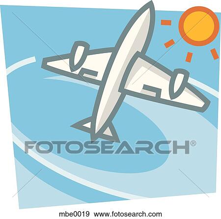 airplane View Large Illustration Stock Illustration - airplane. Fotosearch