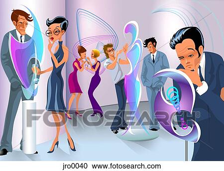 art show View Large Illustration Clipart - art show. Fotosearch