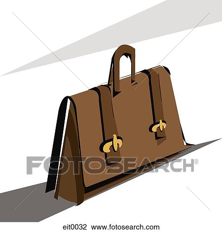 briefcase View Large Illustration Drawing - briefcase. Fotosearch