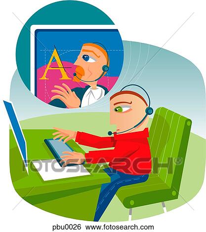 call center help View Large Illustration Stock Illustration - call center help. Fotosearch