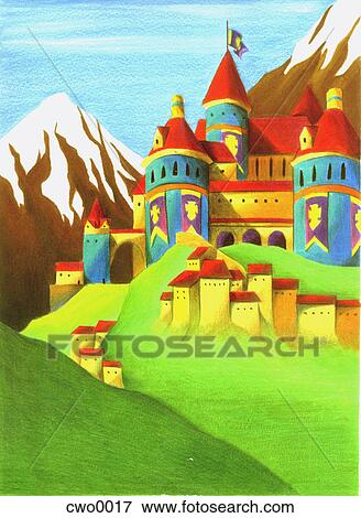 castles View Large Illustration Stock Illustration - castles. Fotosearch