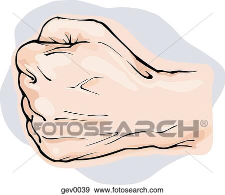 closed fist View Large Illustration Stock Illustration - closed fist. Fotosearch