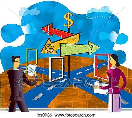 crossroads View Large Illustration Stock Illustration - crossroads. Fotosearch