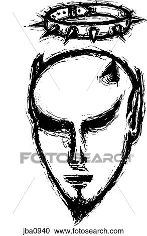 devil's halo View Large Illustration Clipart - devil's halo. Fotosearch