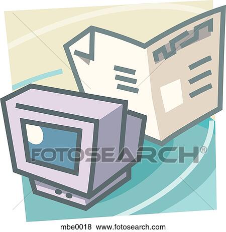 Stock Illustration - email. Fotosearch