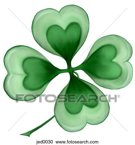four leaf clover View Large Illustration Clipart - four leaf clover. Fotosearch