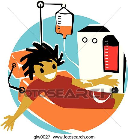 giving blood View Large Illustration Stock Illustration - giving blood. Fotosearch
