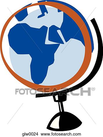 globe View Large Illustration Stock Illustration - globe. Fotosearch