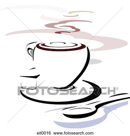 hot coffee View Large Illustration Stock Illustration - hot coffee. Fotosearch