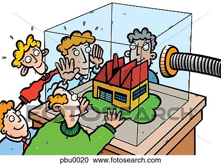 Clipart - house in an incubator. Fotosearch
