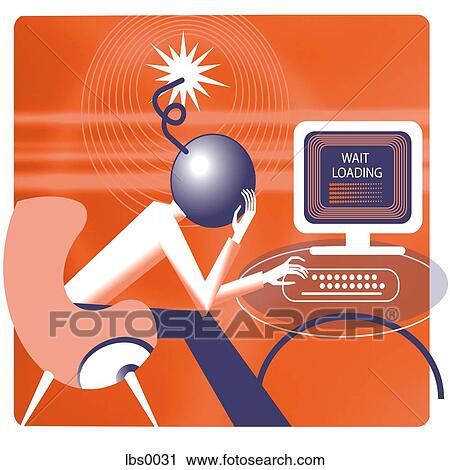 loading time View Large Illustration Clip Art - loading time. Fotosearch