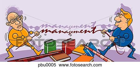 Stock Illustration - management team. Fotosearch