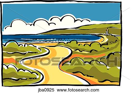 nature View Large Illustration Stock Illustration - nature. Fotosearch