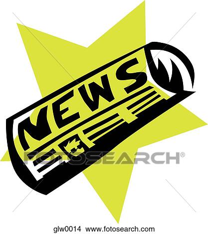 newspaper View Large Illustration Stock Illustration - newspaper. Fotosearch