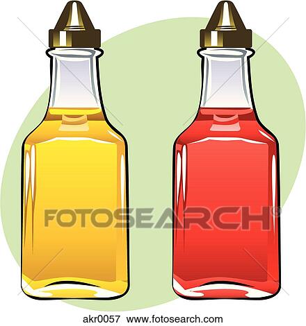 oil and vinegar View Large Illustration Stock Illustration - oil and vinegar. Fotosearch