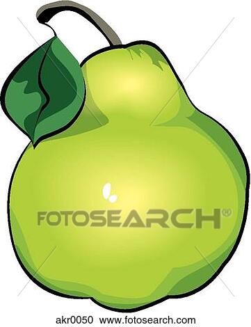 Clipart - pear. Fotosearch
