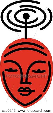 red signal View Large Illustration Drawing - red signal. Fotosearch