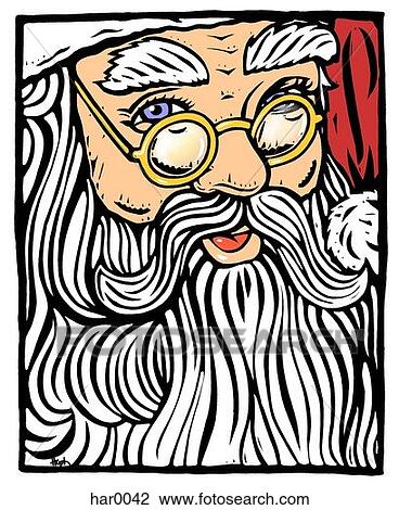 santa claus View Large Illustration Drawing - santa claus. Fotosearch