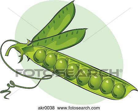 Stock Illustration - snowpeas. Fotosearch