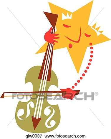 star cellist View Large Illustration Stock Illustration - star cellist. Fotosearch