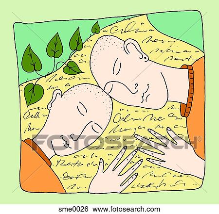 two heads are better than one View Large Illustration Stock Illustration - two heads are better than one. Fotosearch