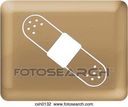 Bandage Drawing | csh0132 | Fotosearch