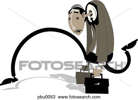 businessman running View Large Illustration Drawing - businessman running. Fotosearch