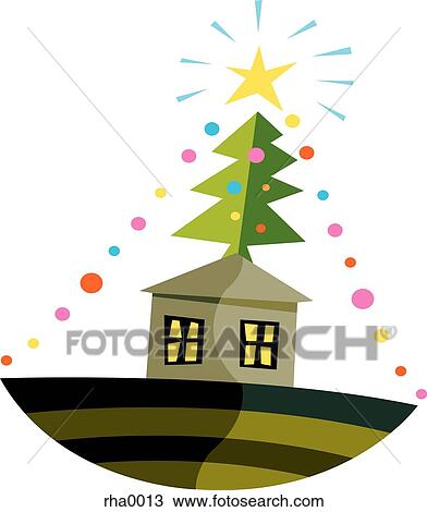 Drawing - Decorated Yacht. Fotosearch