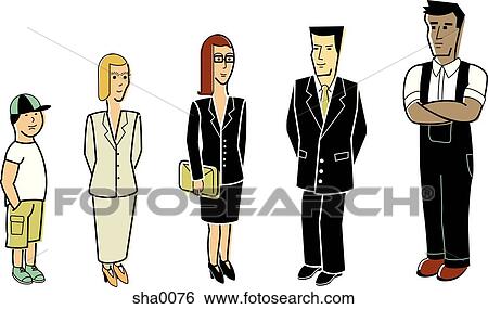 different demographics View Large Illustration Stock Illustration - different demographics. Fotosearch