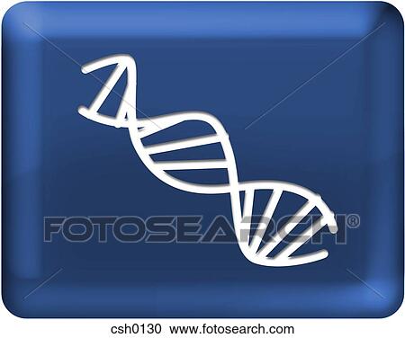 Clipart - dna strand. Fotosearch
