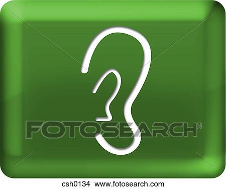 ear View Large Illustration Stock Illustration - ear. Fotosearch