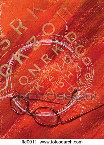 eye exam View Large Illustration Clip Art - eye exam. Fotosearch