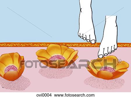 feet View Large Illustration Stock Illustration - feet. Fotosearch