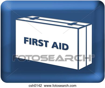 first aid kit View Large Illustration Drawing - first aid kit. Fotosearch