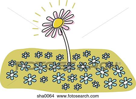 large flower View Large Illustration Stock Illustration - large flower. Fotosearch