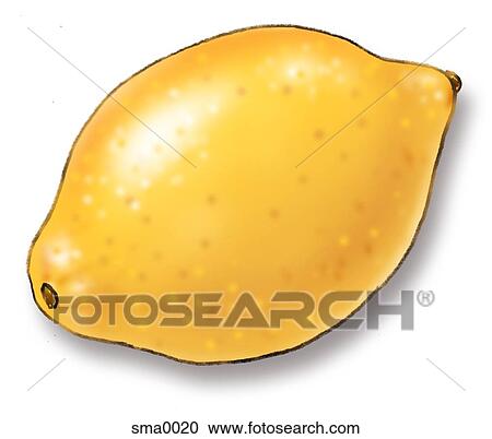 Clipart - lemon. Fotosearch