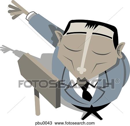 man pointing View Large Illustration Drawing - man pointing. Fotosearch