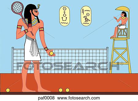 Stock Illustration - tennis. Fotosearch