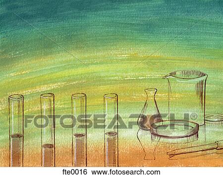 test tubes and beakers View Large Illustration Stock Illustration - test tubes and beakers. Fotosearch