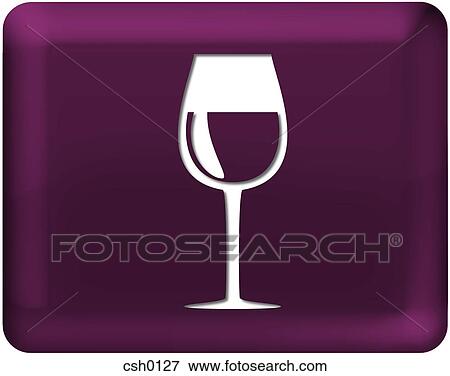 wine glass View Large Illustration Stock Illustration - wine glass. Fotosearch