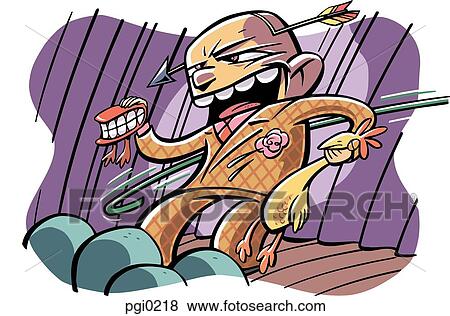 A stand up comedian View Large Illustration Stock Illustration - A stand up comedian. Fotosearch